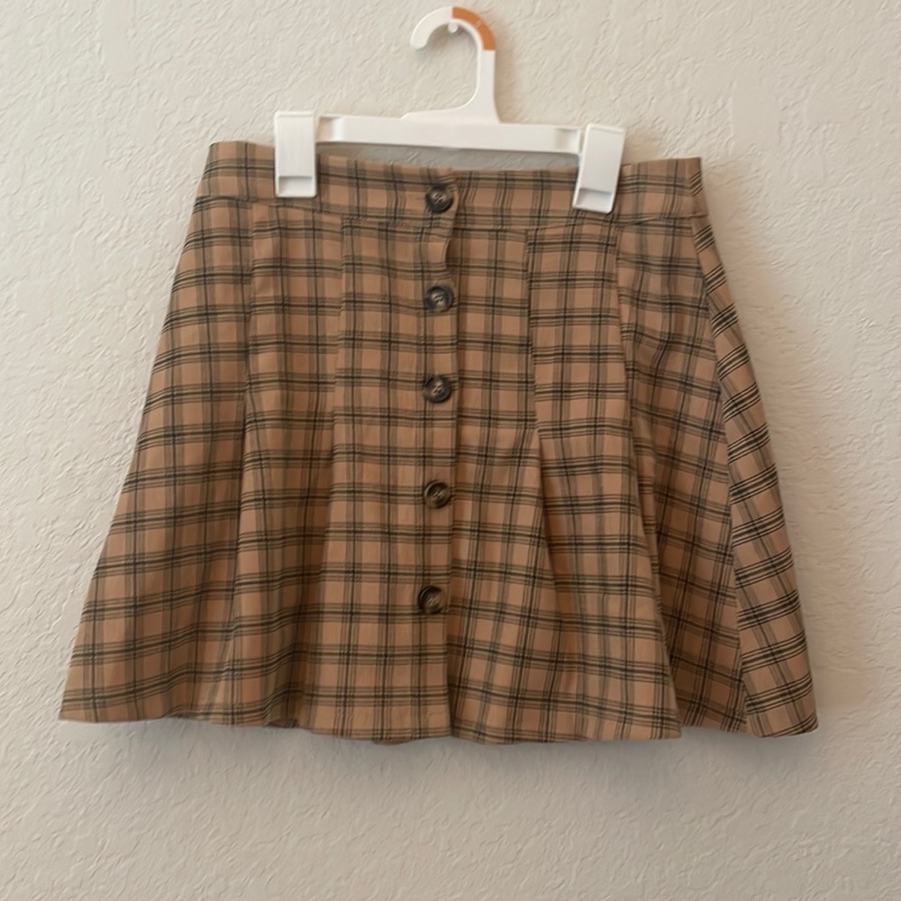 Plaid skirt